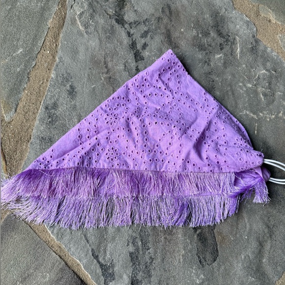 New🌟Free People Marrakesh Summer Hair Scarf-purple - Picture 2 of 6